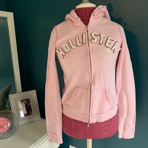 Hollister zip up hoodie